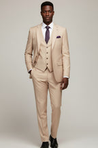 Men’s Formal Three-Piece Suit – Tailored Fit for Weddings & Work events