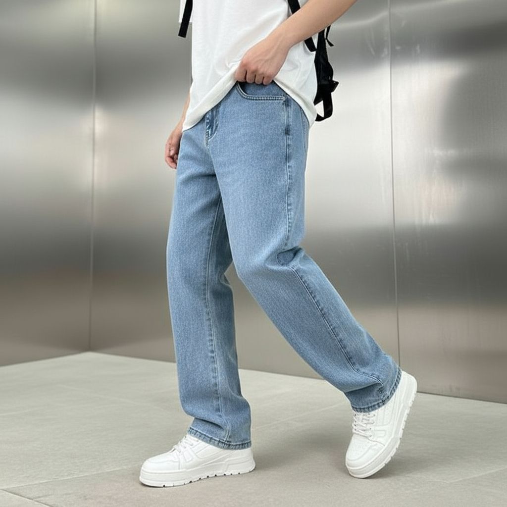 Jeraco | Men's Stylish Straight Leg Jeans