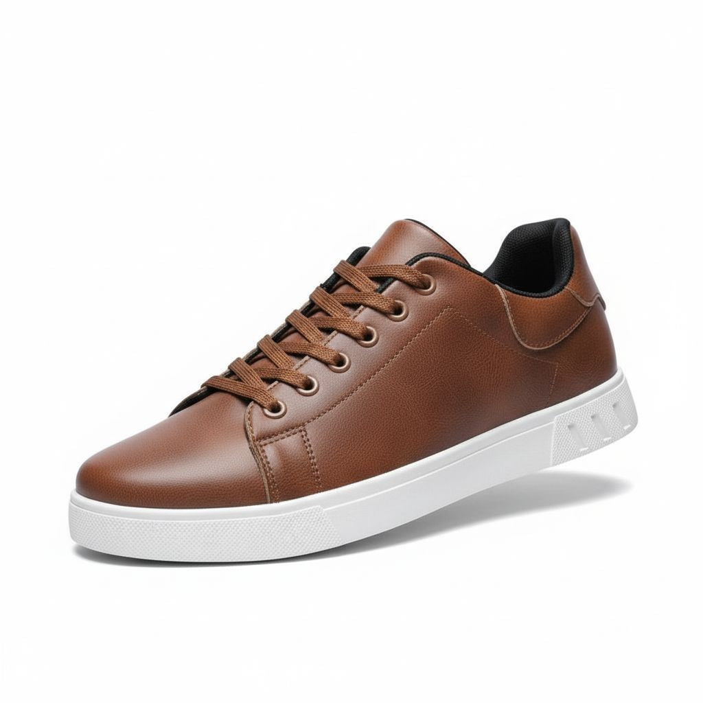 Elliot |Men's Casual Sneakers - Lace-Up Faux leather