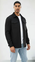Callum | Mens Cotton Overshirt - Regular fit