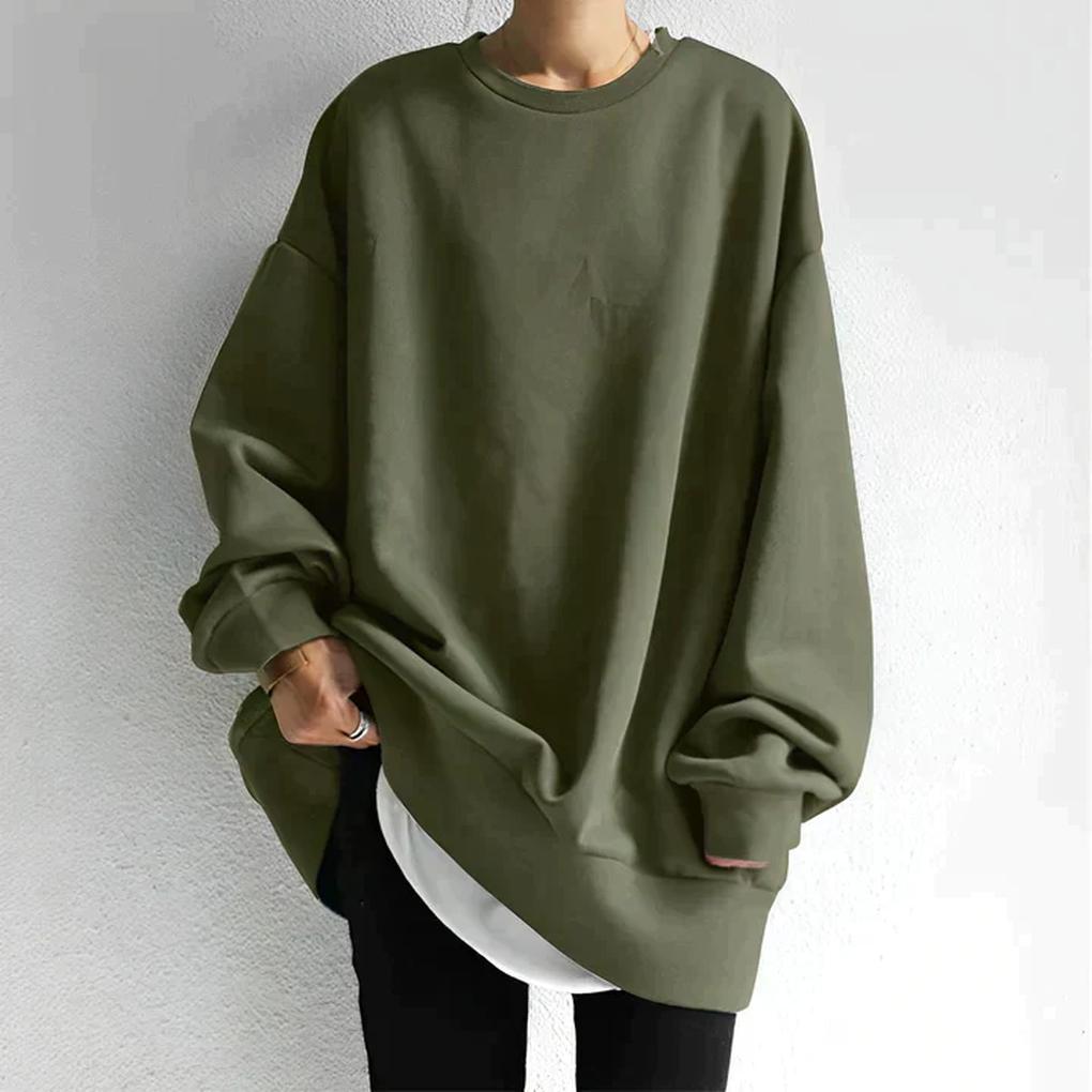 Josephina Oversized Sweater – Dropped Shoulders Knit Style