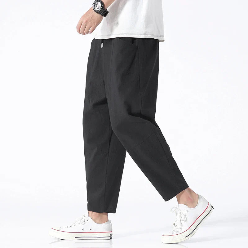 Jackson | Men’s Modern Cropped Capri Pants – Casual Minimalist Style
