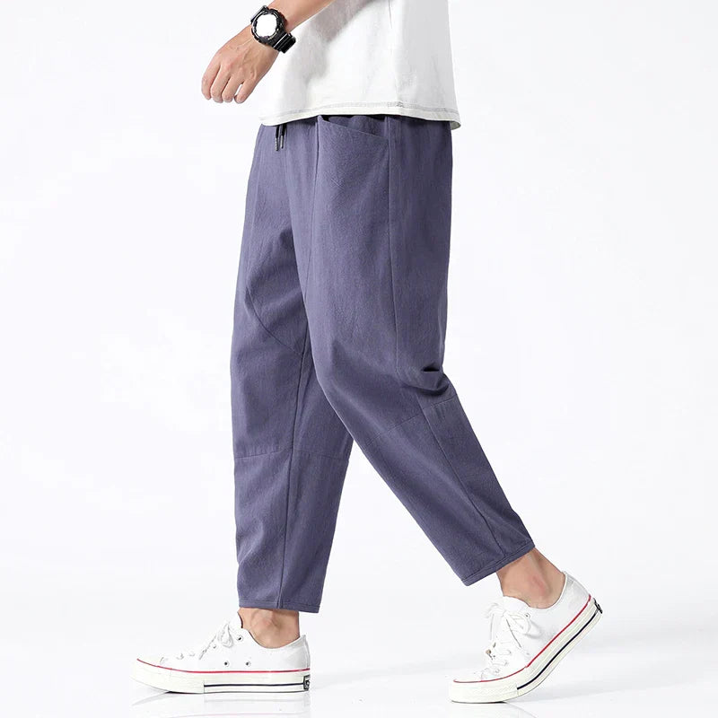 Jackson | Men’s Modern Cropped Capri Pants – Casual Minimalist Style