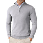 William Men’s Half-Zip Jumper – Smart Casual Style