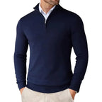 William Men’s Half-Zip Jumper – Smart Casual Style
