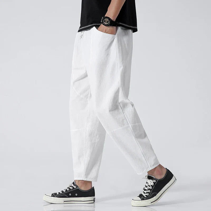 Jackson | Men’s Modern Cropped Capri Pants – Casual Minimalist Style