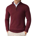 William Men’s Half-Zip Jumper – Smart Casual Style
