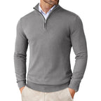 William Men’s Half-Zip Jumper – Smart Casual Style