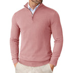 William Men’s Half-Zip Jumper – Smart Casual Style