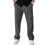 Men’s Loose Fit Drawstring Trousers with Side Pockets