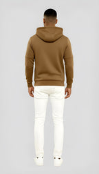 Men's Casual Hooded Jacket – Lightweight Zip-Up Windbreaker for Spring & Fall Outdoor Wear