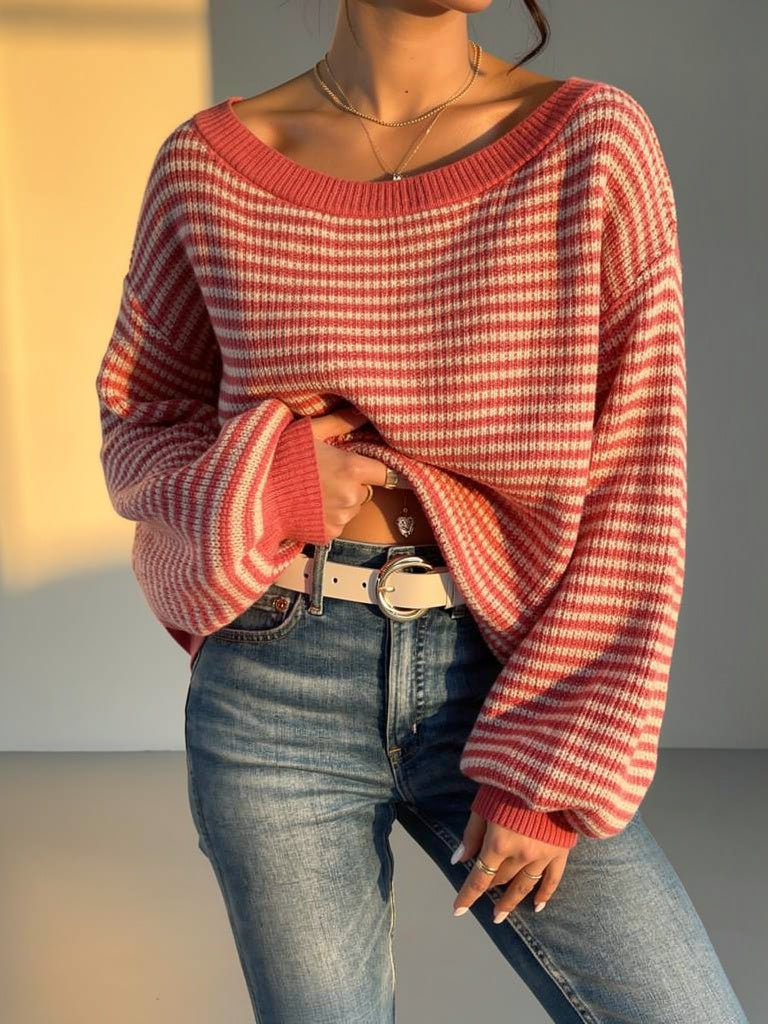 Zinnia Women’s Sweater with Relaxed Fit and Versatile Silhouette