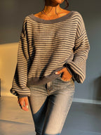 Zinnia Women’s Sweater with Relaxed Fit and Versatile Silhouette