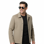 Men's Winter Jacket | Classic Wool Design