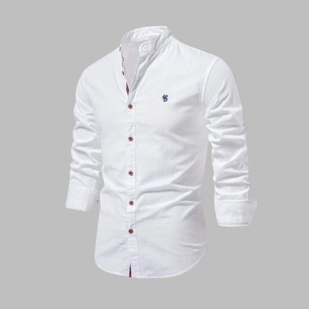 Daniel Long-Sleeve Polo Button down Shirt for Men