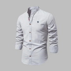Daniel Long-Sleeve Polo Button down Shirt for Men