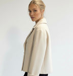 Angela | Women's Short Double-Breasted Trench Coat