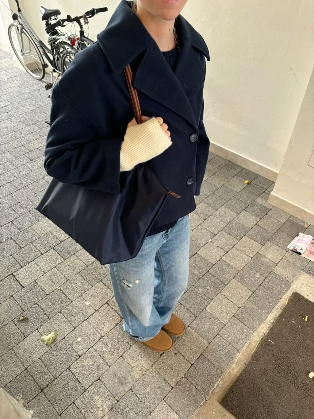 Angela | Women's Short Double-Breasted Trench Coat