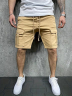 Men’s Casual Cargo Shorts – Utility Style with Side Pockets