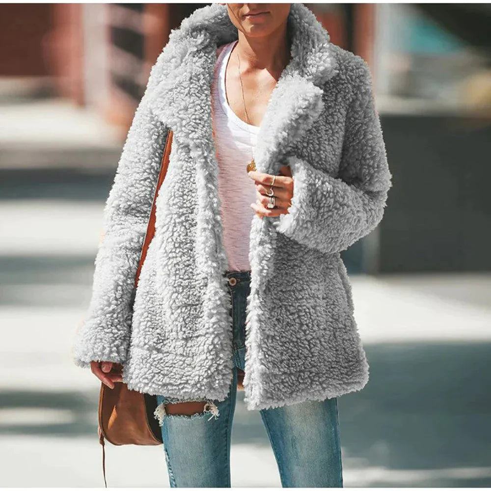 Bella | Women's Cozy Teddy Winter Jacket
