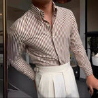 Leo | Classic Striped Shirt for Men With Comfort Design