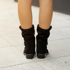 Women’s Elegant Zip Ankle Boots – Stylish Autumn & Winter Footwear