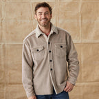 Joseph | Men’s Button Down Corduroy Jacket  - Relaxed Fit Casual Overshirt Outerwear