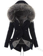 Megan | Women's Winter Parka Coat - Warm with Fur Hood
