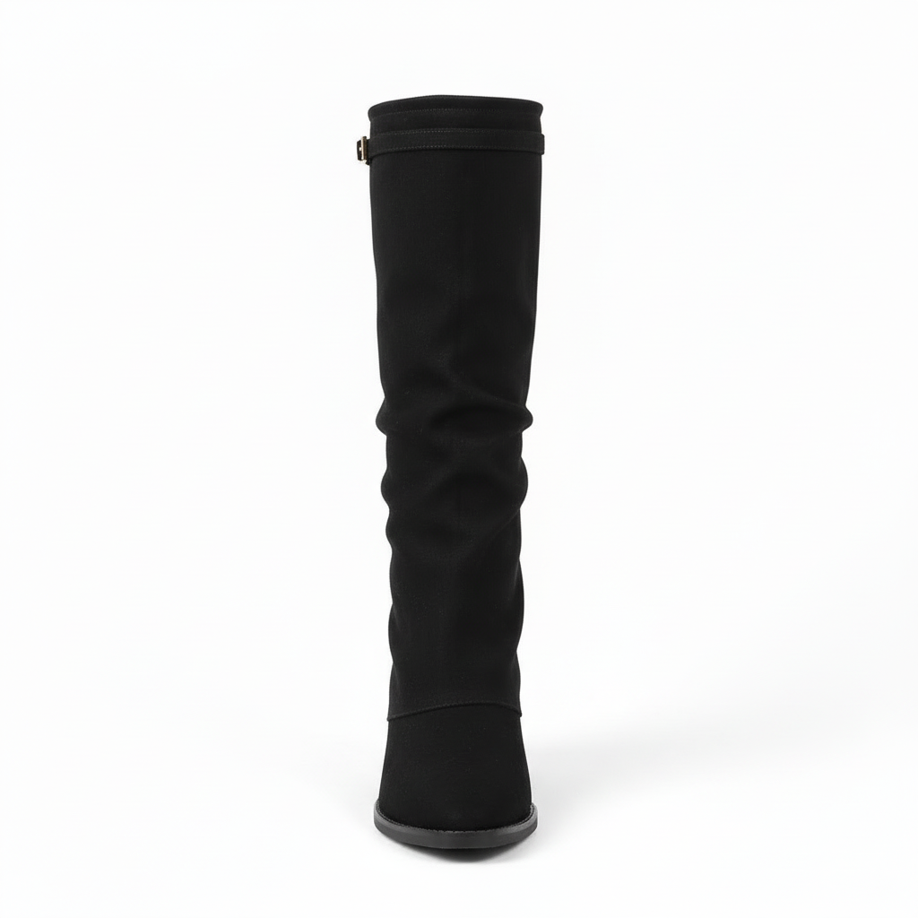 Jessica | Knee high Block Heels Boots