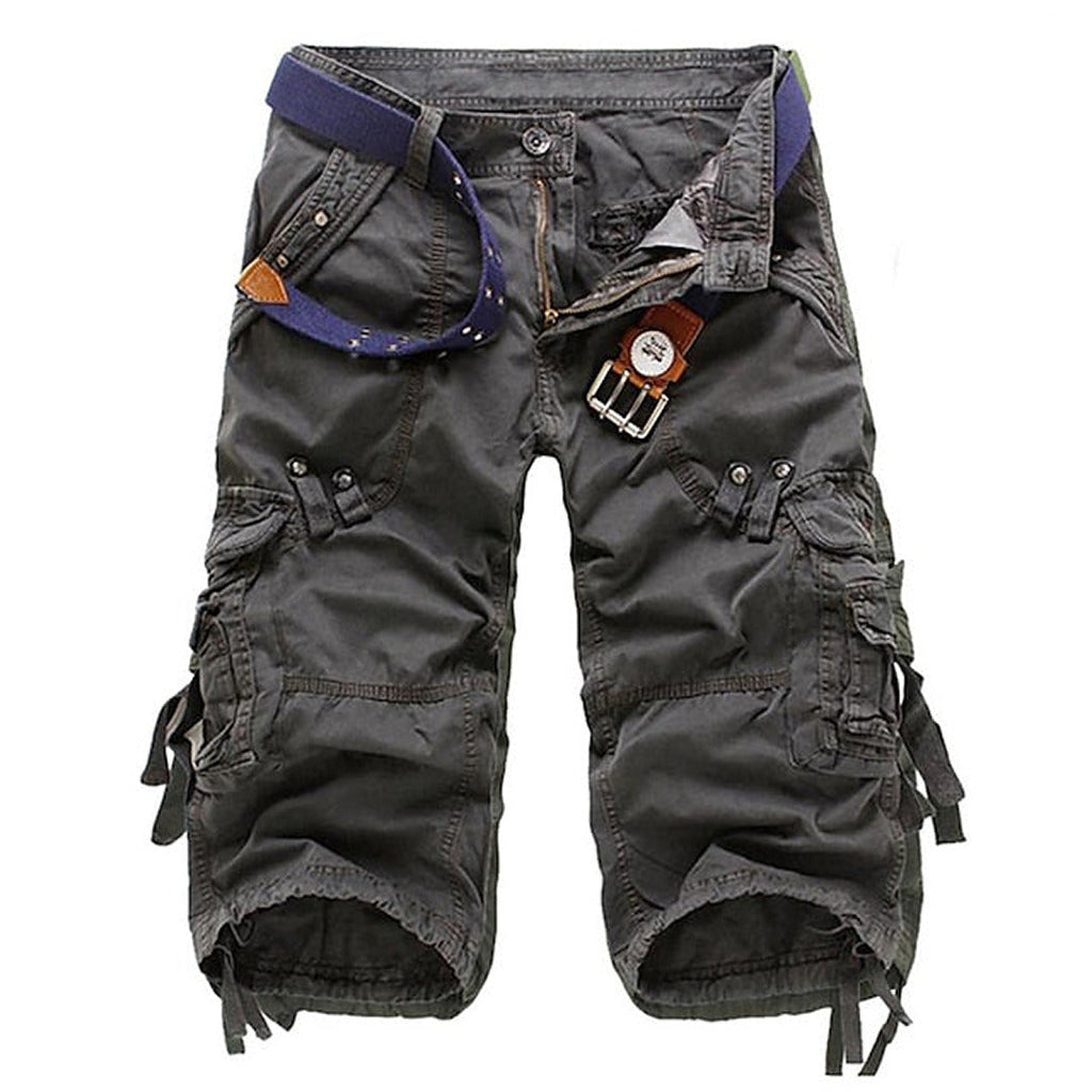 Adam| Cargo Capri Shorts for Summer Style - Pockets