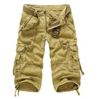 Adam| Cargo Capri Shorts for Summer Style - Pockets