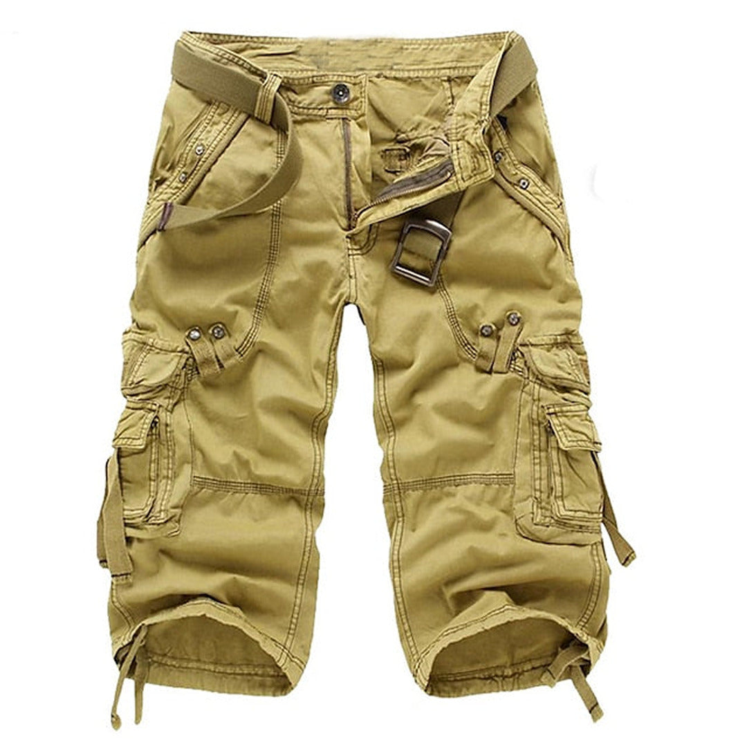 Adam| Cargo Capri Shorts for Summer Style - Pockets