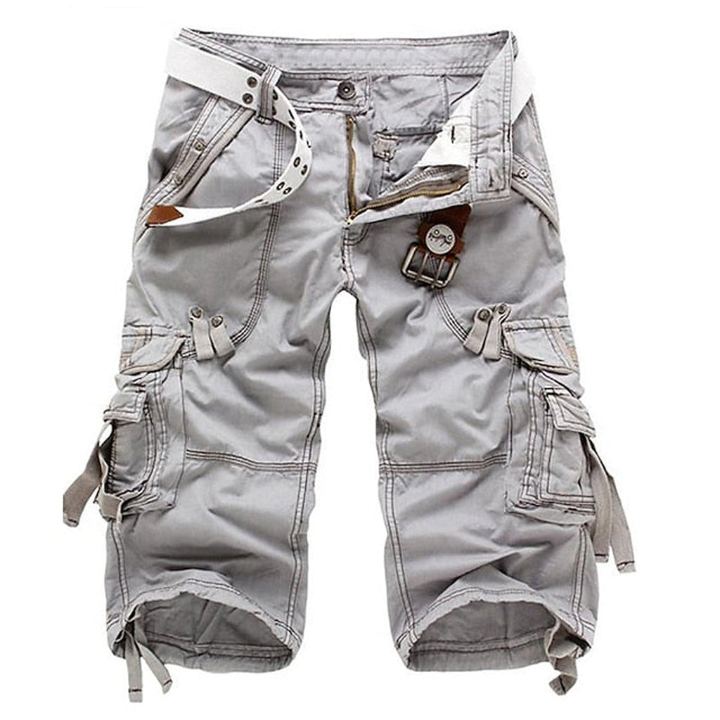 Adam| Cargo Capri Shorts for Summer Style - Pockets