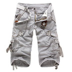 Adam| Cargo Capri Shorts for Summer Style - Pockets