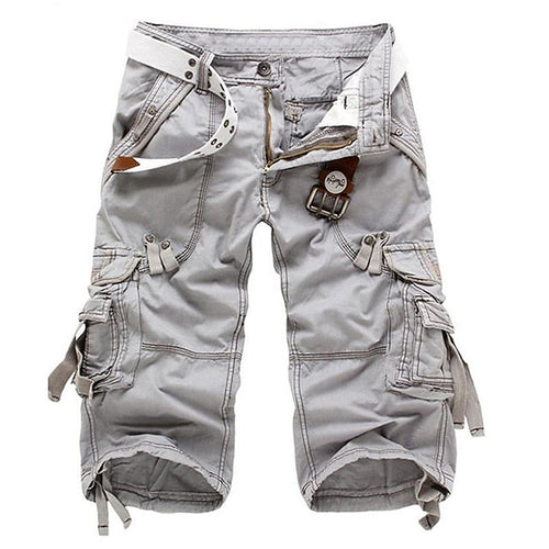 Adam| Cargo Capri Shorts for Summer Style - Pockets