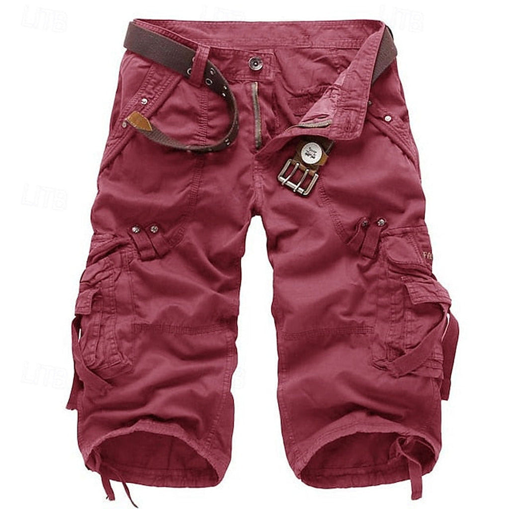 Adam| Cargo Capri Shorts for Summer Style - Pockets