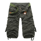Adam| Cargo Capri Shorts for Summer Style - Pockets
