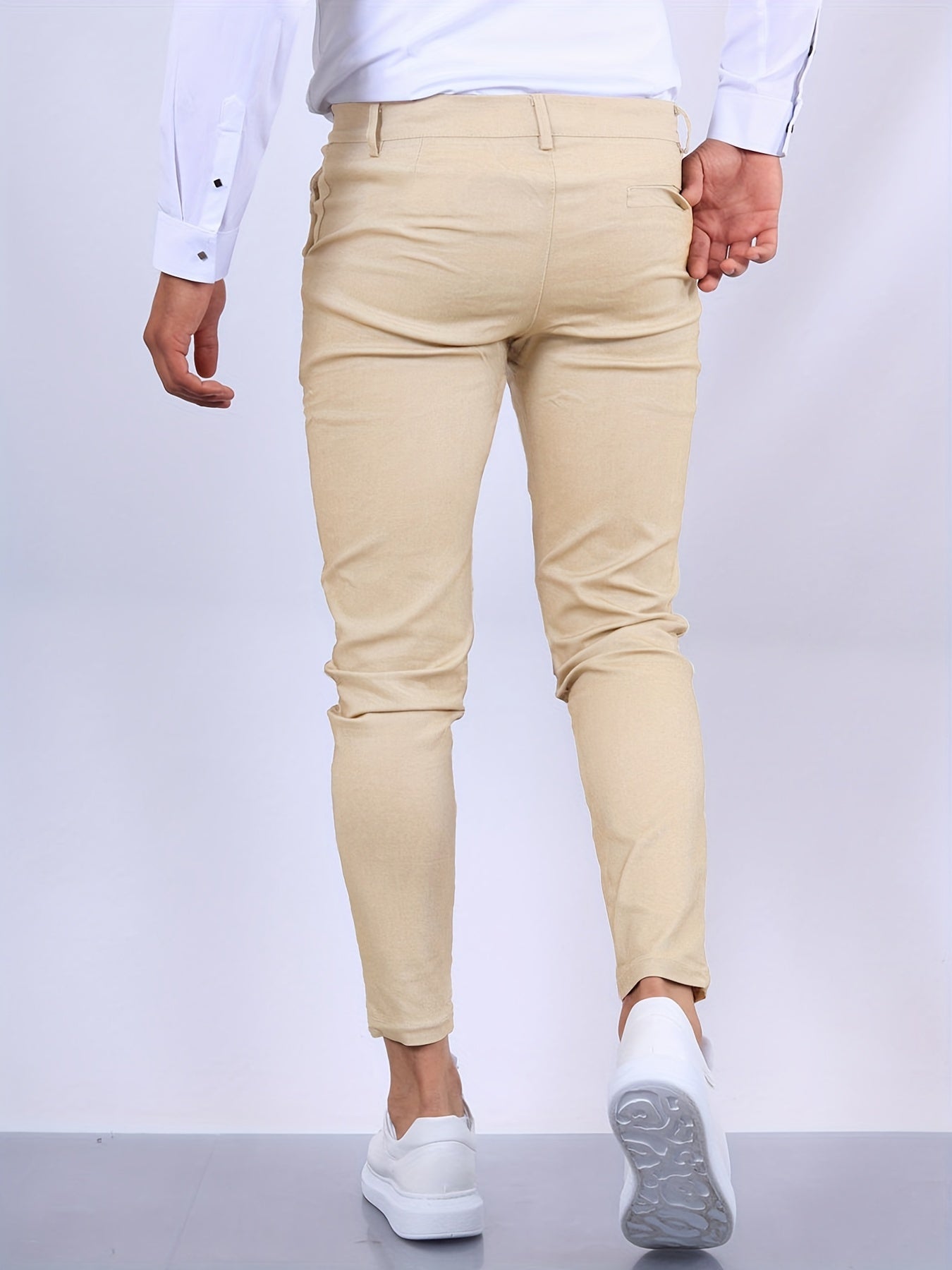 Men’s Tapered Chino Pants – Casual Everyday Wear