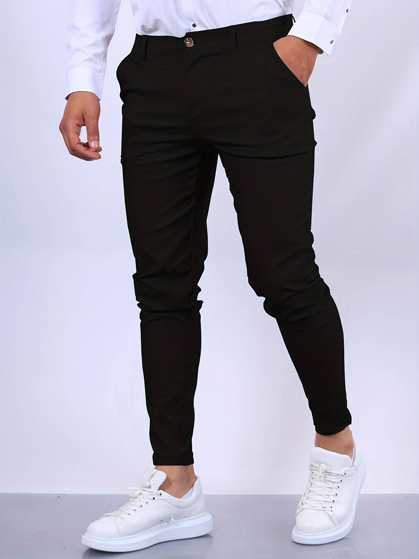 Men’s Tapered Chino Pants – Casual Everyday Wear