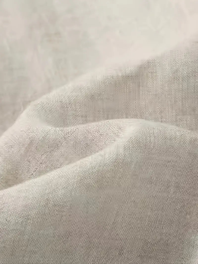 Men’s Relaxed Fit Linen Trousers – Lightweight Baggy Casual Pants, Perfect for Summer