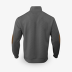 John | Mens Knitted Sweater, Button Up Collar - Warm and Soft