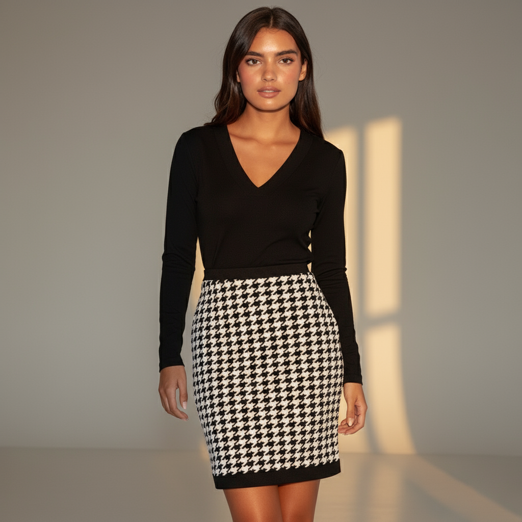 Women’s Elegant One-Piece Dress - Refined Tailored Fit for Formal & Casual Occasions