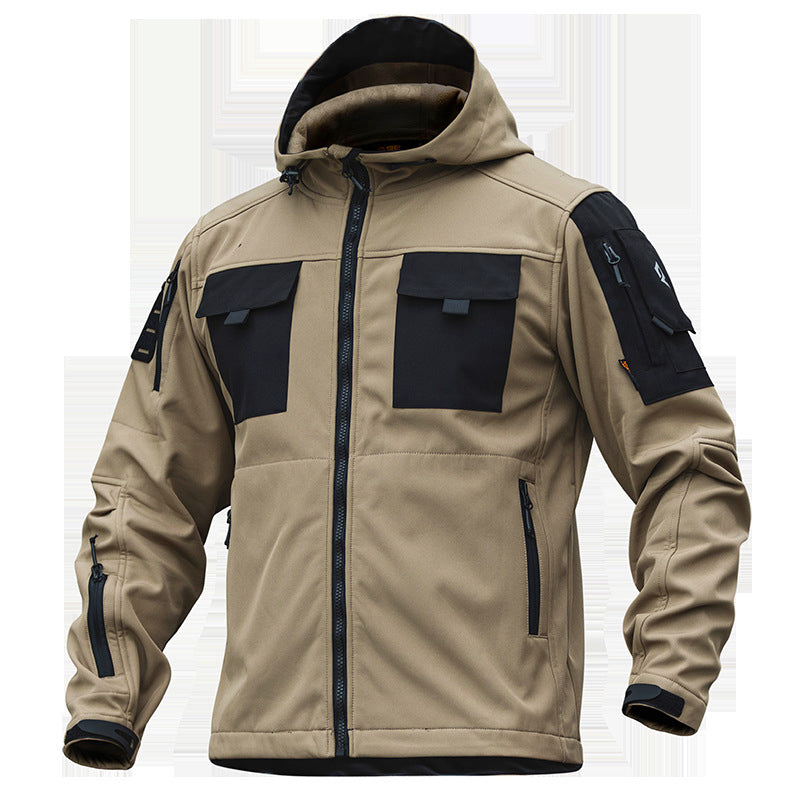 Brock | Men Tactical Jacket – Waterproof Outdoor Softshell for All Terrain