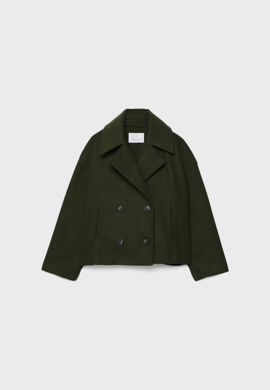 Bethany | Women's Double-breasted Cropped Trench Coat