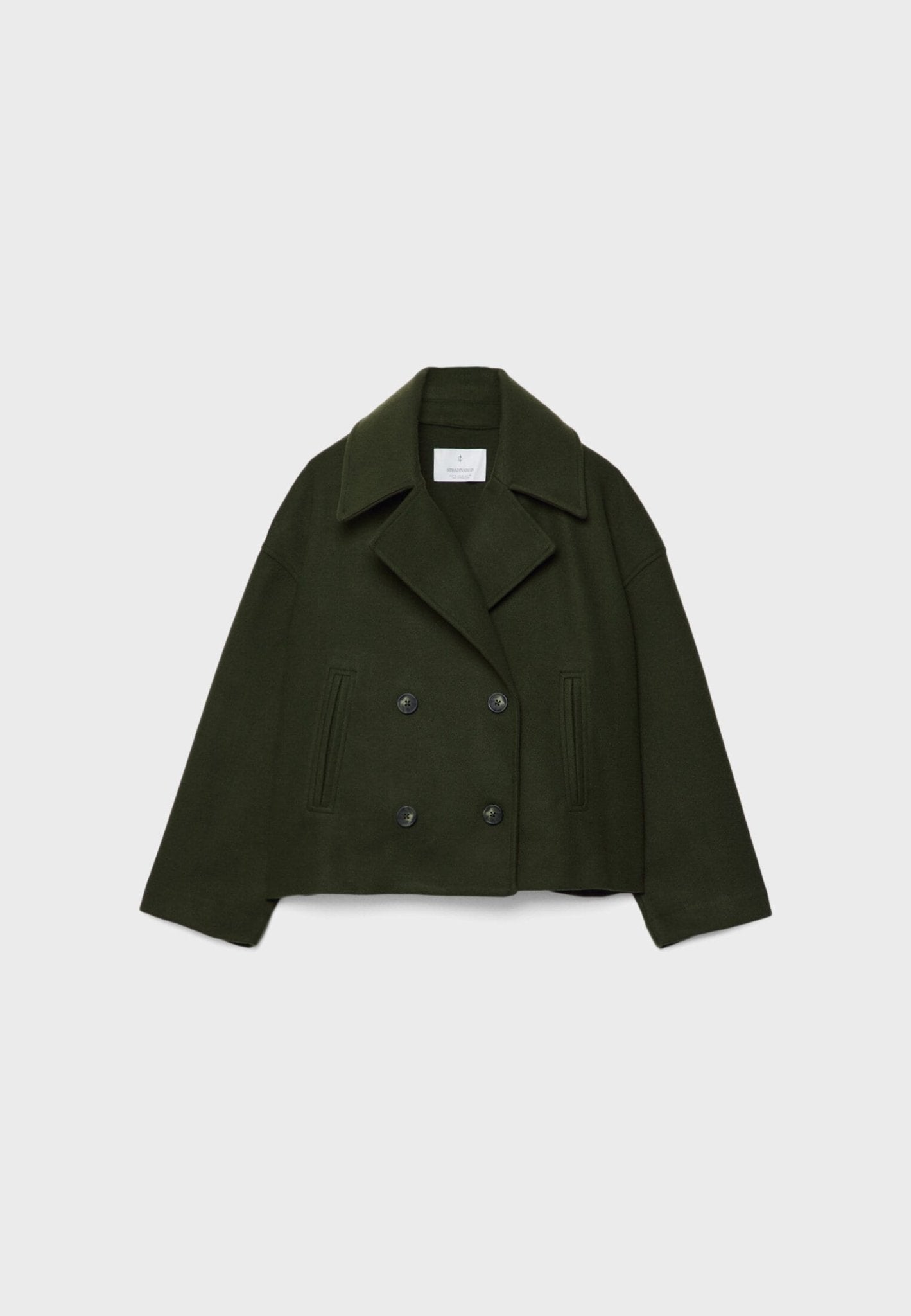 Bethany | Women's Double-breasted Cropped Trench Coat
