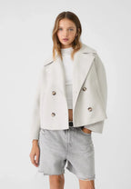 Bethany | Women's Double-breasted Cropped Trench Coat