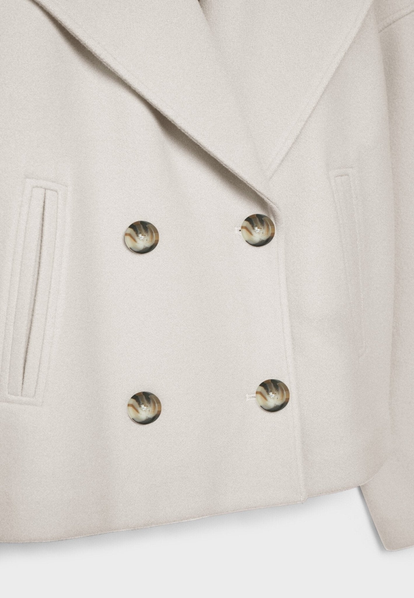 Bethany | Women's Double-breasted Cropped Trench Coat