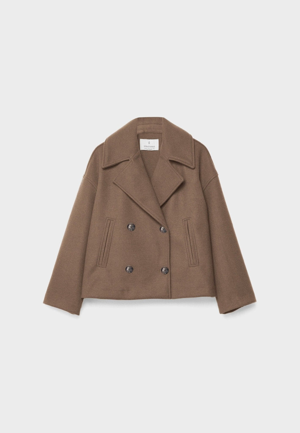 Bethany | Women's Double-breasted Cropped Trench Coat