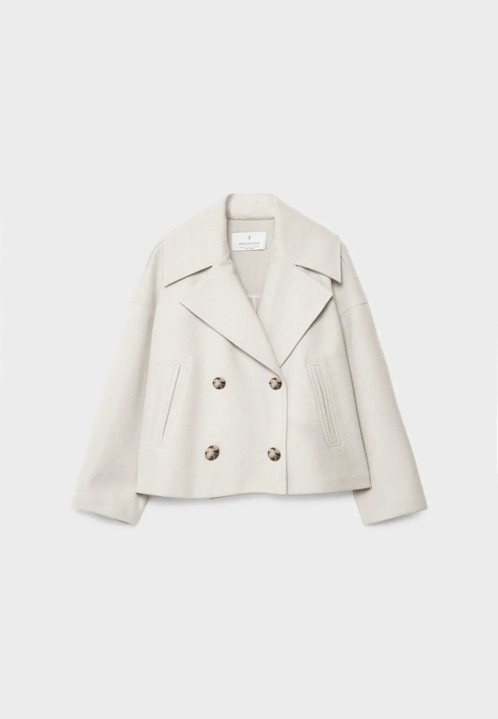 Bethany | Women's Double-breasted Cropped Trench Coat