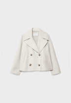 Bethany | Women's Double-breasted Cropped Trench Coat